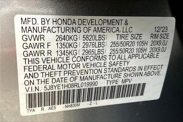 2024 Acura MDX w/A-Spec Package