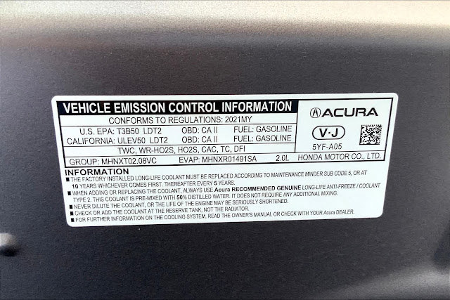 2021 Acura RDX Base