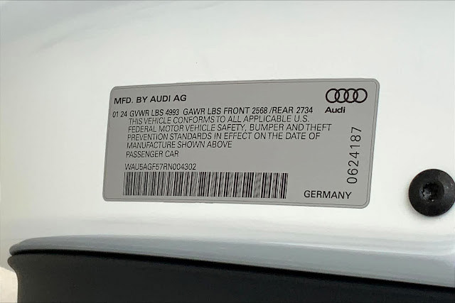 2024 Audi A5 Cabriolet S line Prestige