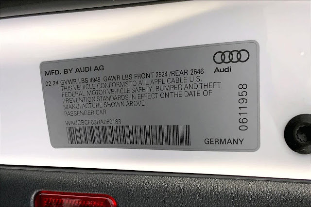 2024 Audi A5 Sportback Premium Plus