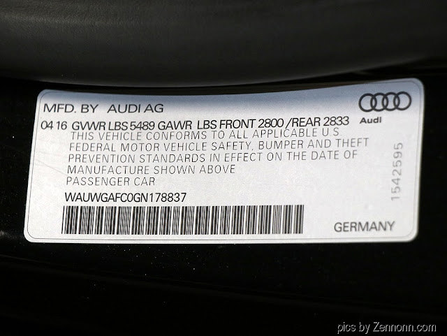 2016 Audi A7 4dr HB quattro 3.0 Premium Plus