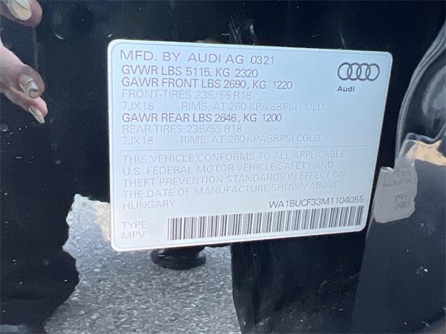 2021 Audi Q3 Premium Plus