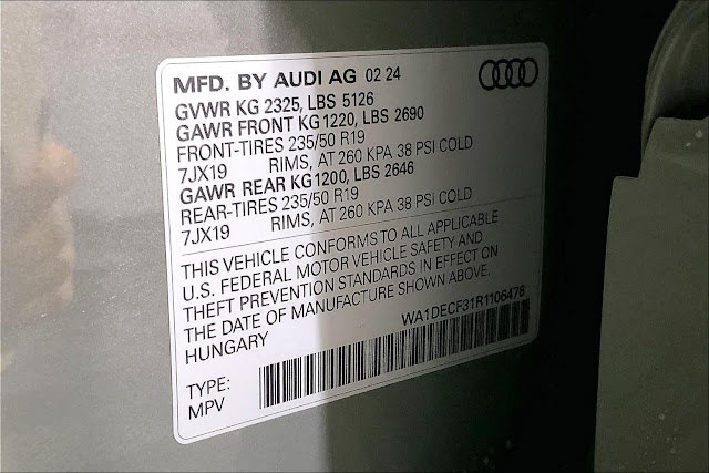 2024 Audi Q3 S line Premium