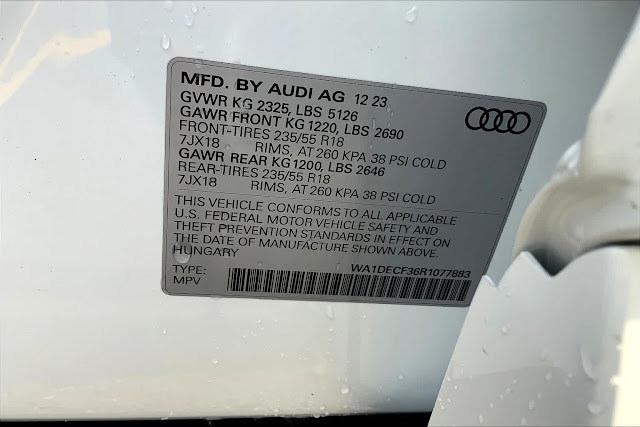 2024 Audi Q3 S line Premium