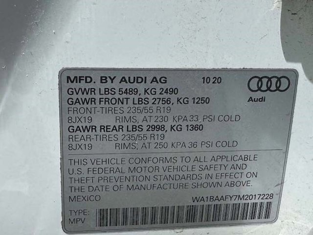 2021 Audi Q5 Premium Plus