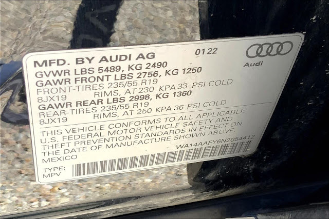 2022 Audi Q5 Sportback S line Premium