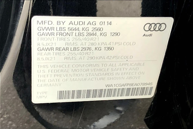 2014 Audi SQ5 Premium Plus