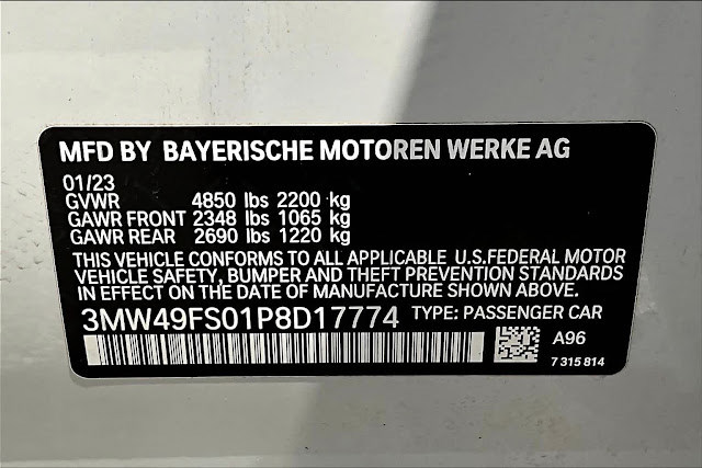 2023 BMW 3 Series M340i