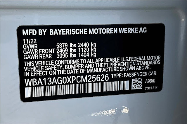 2023 BMW 5 series 530e
