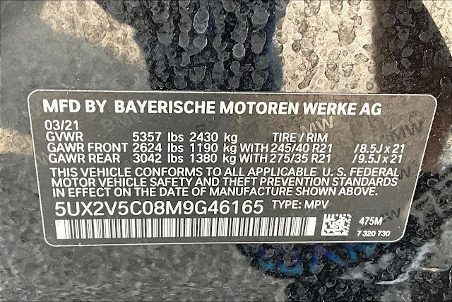 2021 BMW X4 M40i