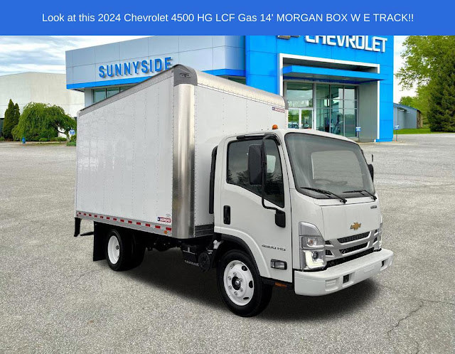 2024 Chevrolet 4500 HG LCF Gas 14&#039; MORGAN BOX W E TRACK