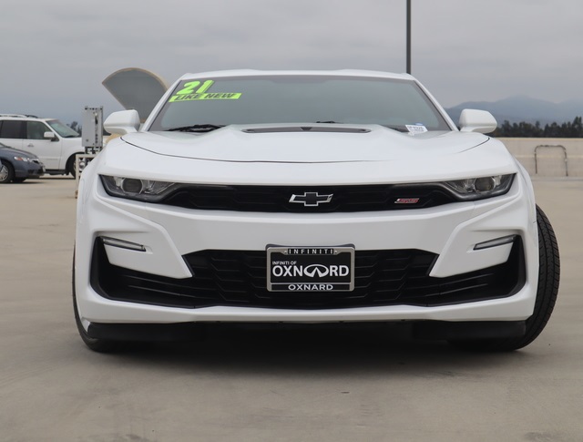 2021 Chevrolet Camaro 1SS AUTOMATIC JET WHITE COUPE