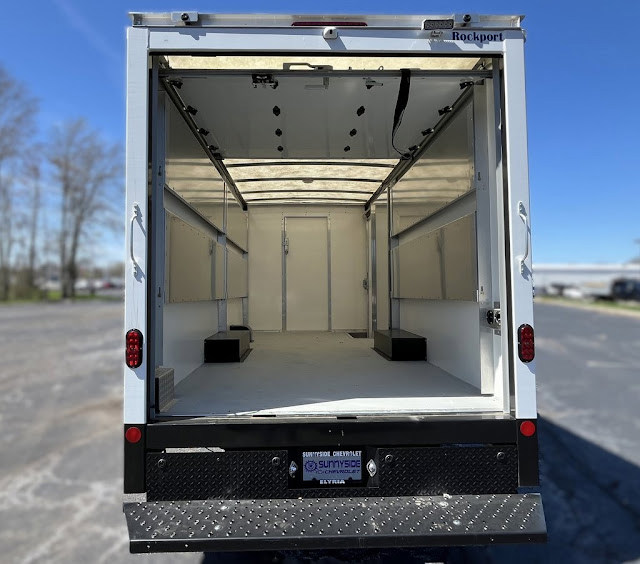 2023 Chevrolet Express Commercial Cutaway 14 SRW Rockport Box Roll Up Rear Door