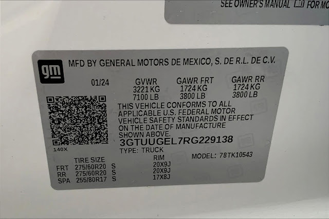 2024 GMC Sierra 1500 Denali 4WD Crew Cab 147