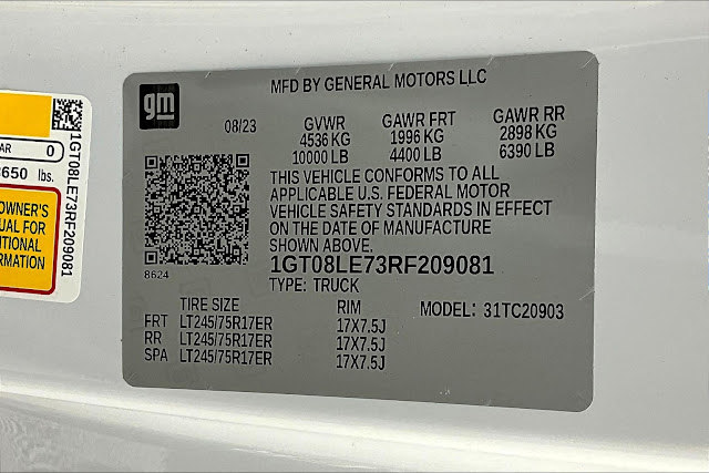 2024 GMC Sierra 2500HD Pro 2WD Reg Cab 142