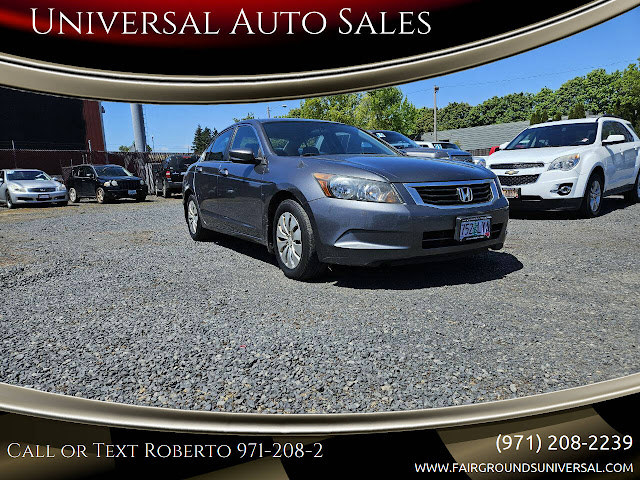 2008 Honda Accord LX 4dr Sedan 5A