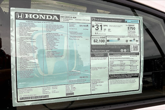 2024 Honda Civic Si SI