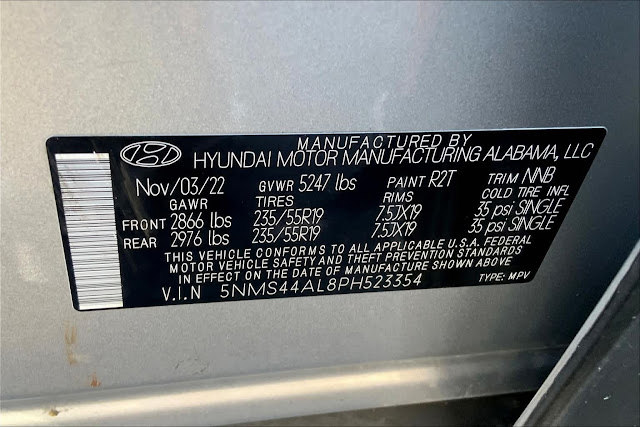 2023 Hyundai Santa Fe Limited