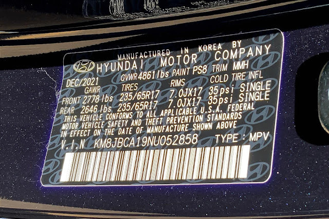 2022 Hyundai Tucson Hybrid Blue