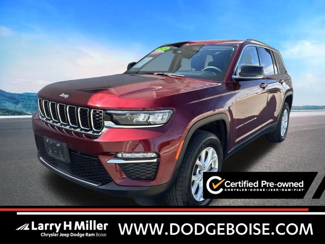 2023 Jeep Grand Cherokee Limited 4X4! FACTORY CERTIFIED PREOWNED!