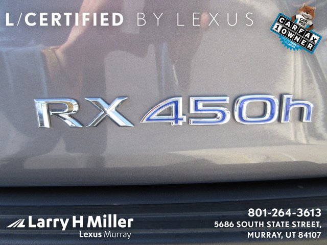 2022 Lexus RX 450h F SPORT Handling