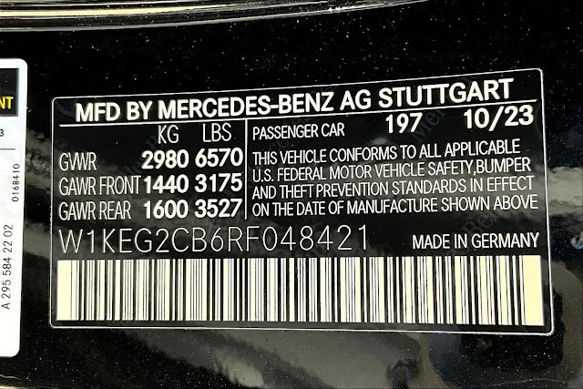 2024 Mercedes Benz EQE EQE 500