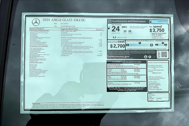 2024 Mercedes Benz GLA AMG 35