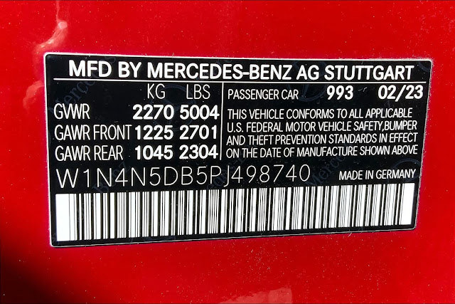 2023 Mercedes Benz GLA AMG 45