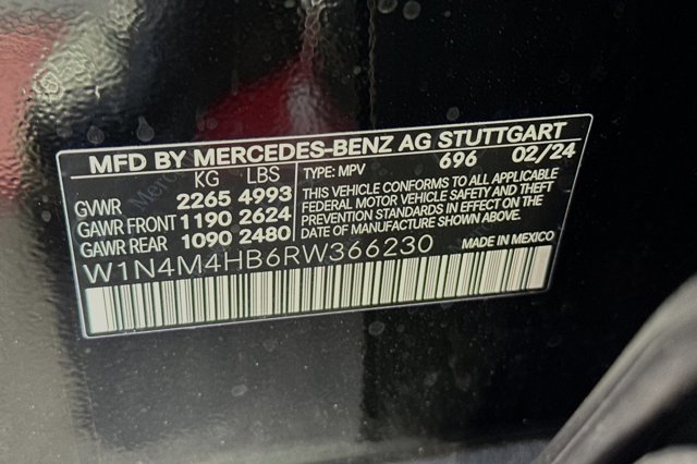 2024 Mercedes Benz GLB GLB 250