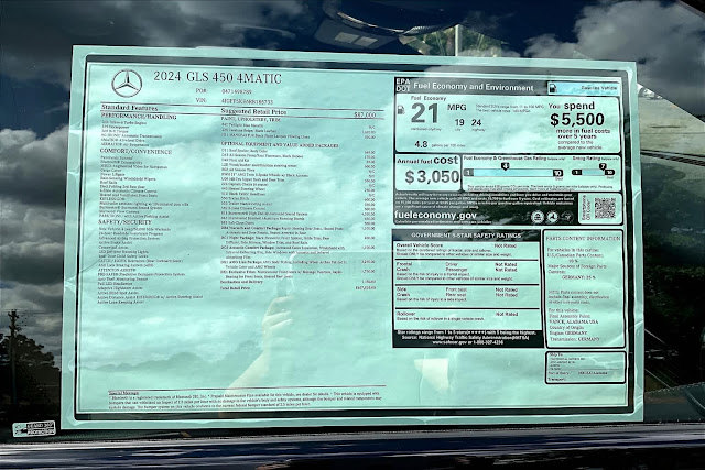 2024 Mercedes Benz GLS GLS 450