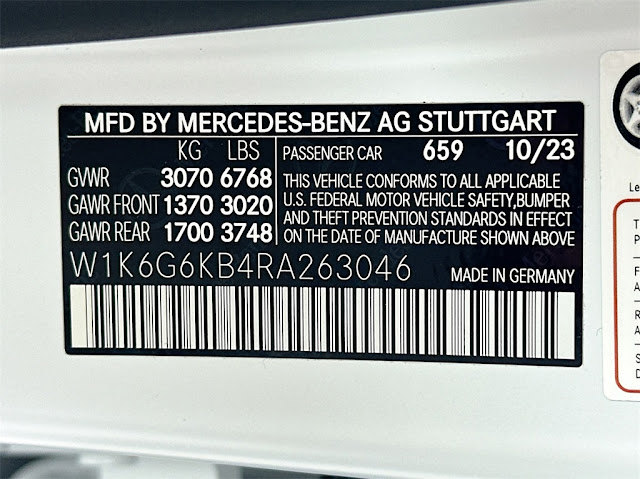 2024 Mercedes Benz S-Class S 580e