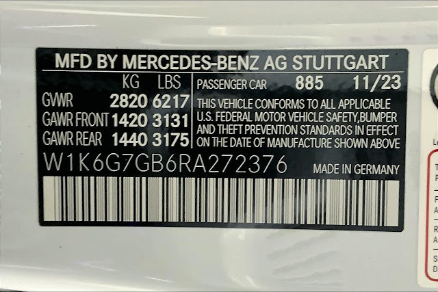 2024 Mercedes Benz S-Class S 580