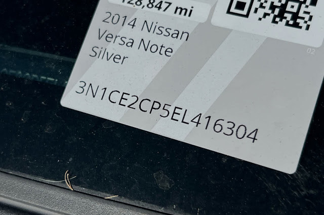 2014 Nissan Versa Note S Plus
