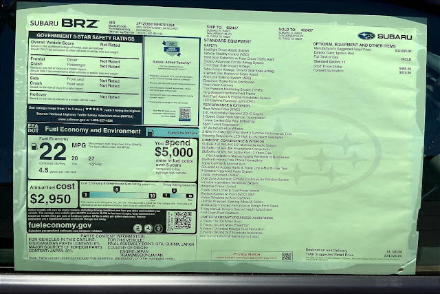 2024 Subaru BRZ Limited