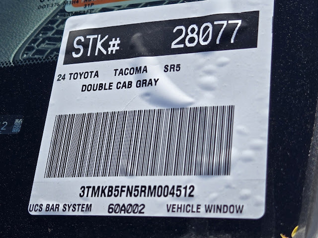 2024 Toyota Tacoma SR5