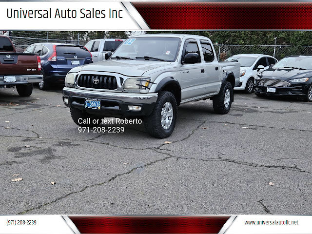 2002 Toyota Tacoma PreRunner V6 4dr Double Cab 2WD SB