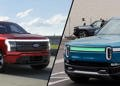 Electrified Titans: A Comprehensive Comparison of Ford F-150 lightning and Rivian R1T