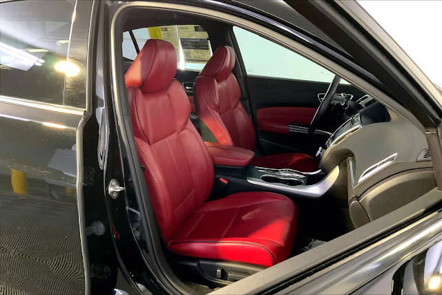 2019 Acura TLX w/A-Spec Pkg Red Leather