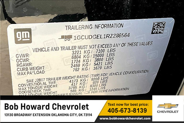 2024 Chevrolet Silverado 1500 LTZ 4WD Crew Cab 147&amp;quot;
