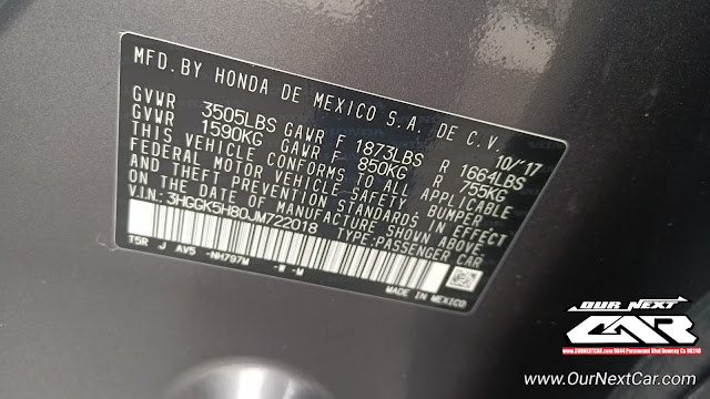 2018 Honda Fit EX CVT