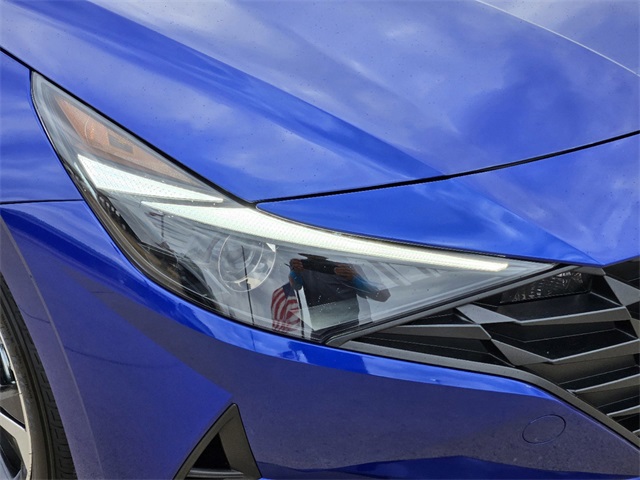 2023 Hyundai Elantra Hybrid Blue