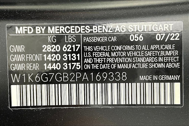 2023 Mercedes Benz S-CLASS S 580