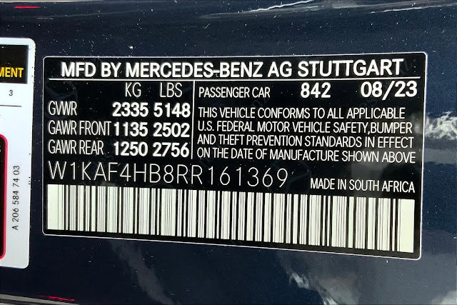 2024 Mercedes Benz C-Class C 300