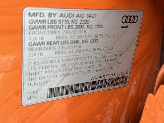 2021 Audi Q3 Premium AWD! LOADED!