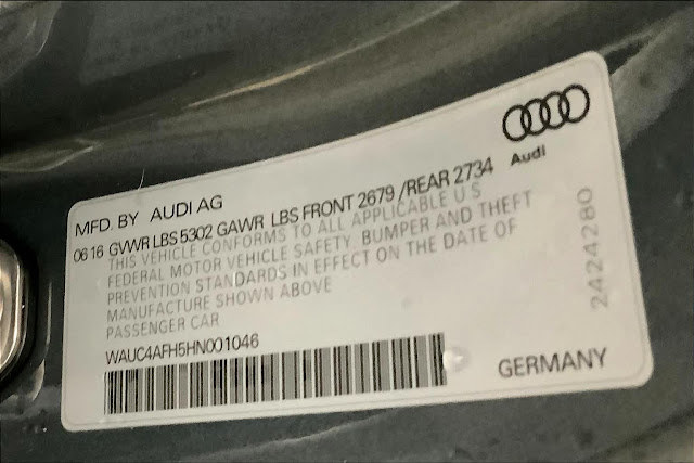 2017 Audi S5 Cabriolet Base