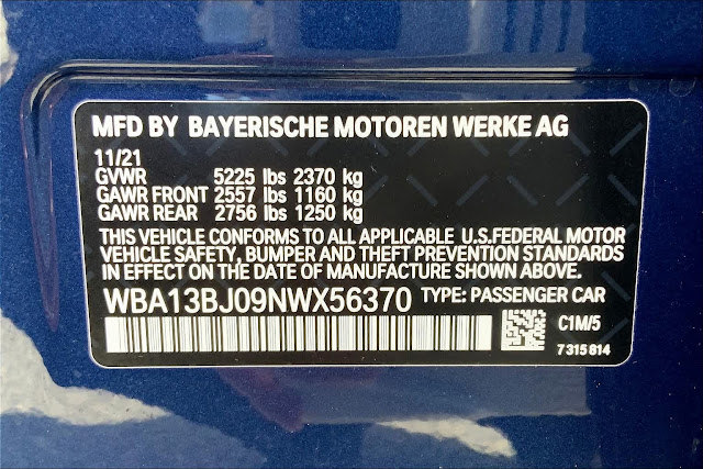 2022 BMW 5-Series 530i xDrive