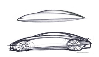 The Highly Anticipated Hyundai IONIQ 6 Concept Sketch is Here!