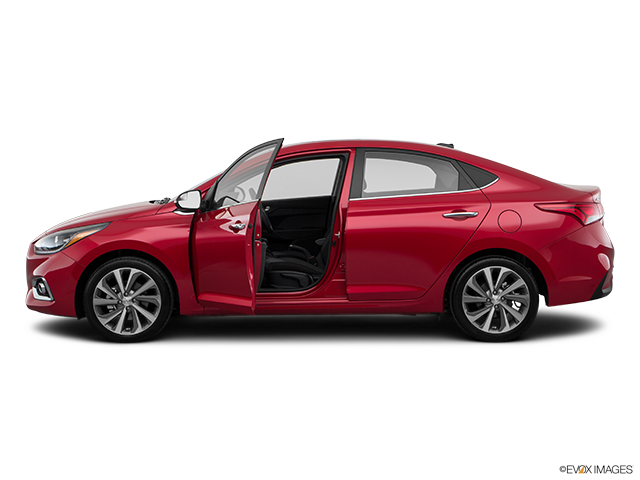 Hyundai accent red top 2020